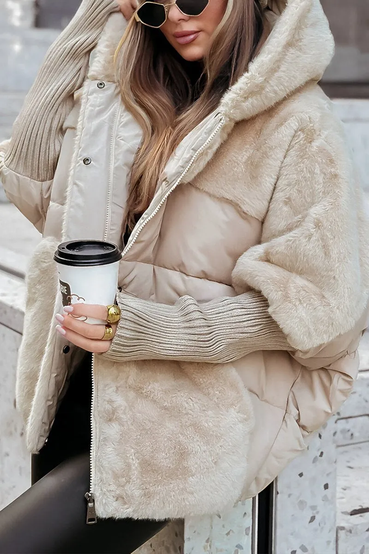 MARISA - Giacca invernale multicolore per donna