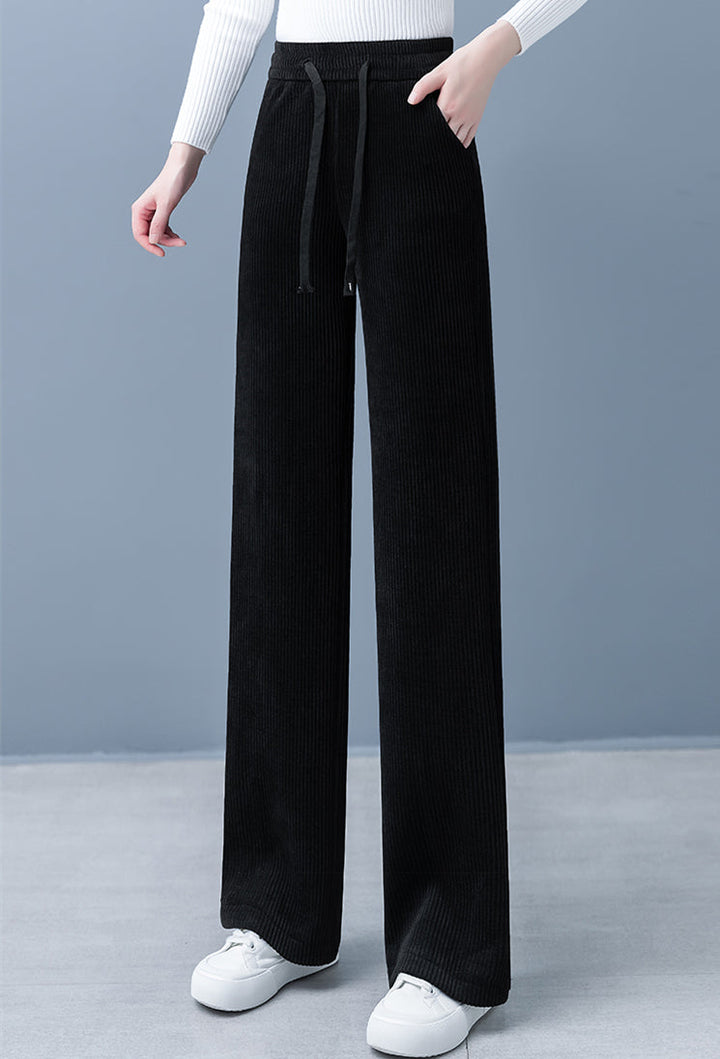 Clarice - Pantaloni elasticizzati a vita alta | 1+1 GRATIS