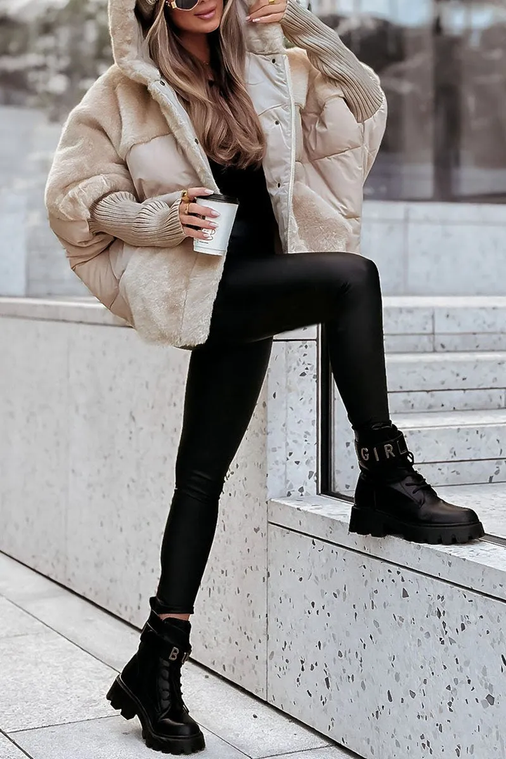 MARISA - Giacca invernale multicolore per donna