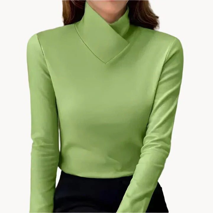 Celestina - Elegante Maglione a Collo Alto
