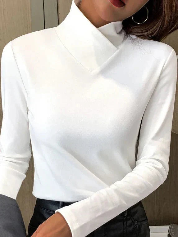 Celestina - Elegante Maglione a Collo Alto