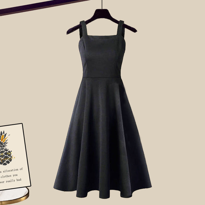 LENI - Combinazione elegante di abito in maglia