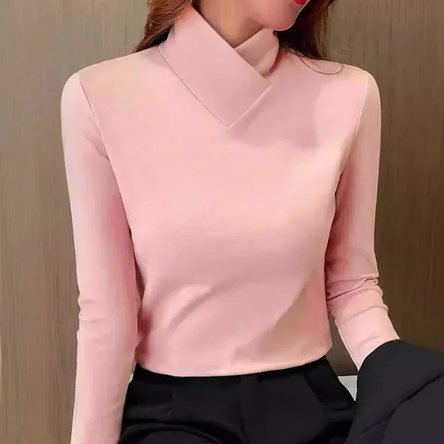 Celestina - Elegante Maglione a Collo Alto