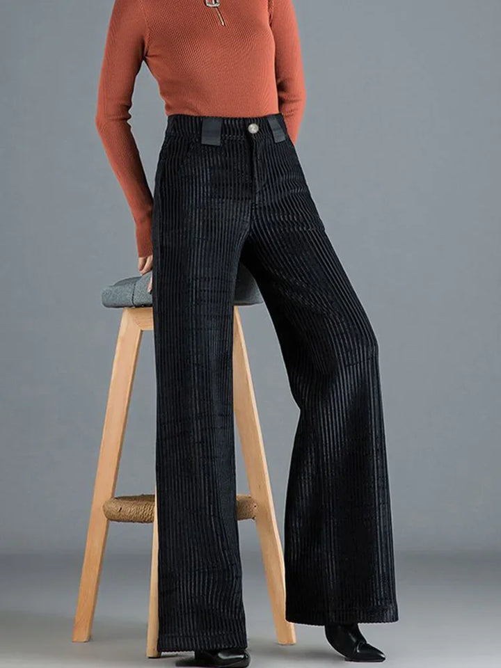 Teodora - Pantaloni in velluto a coste per donne