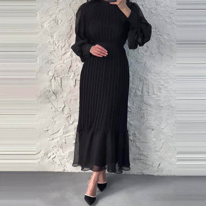 Flora - Elegante e Senza Tempo Abito Plissettato