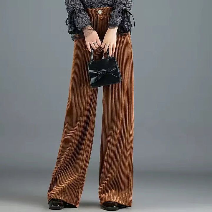 Teodora - Pantaloni in velluto a coste per donne