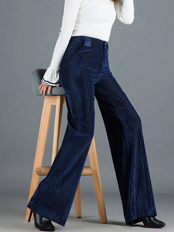 Teodora - Pantaloni in velluto a coste per donne