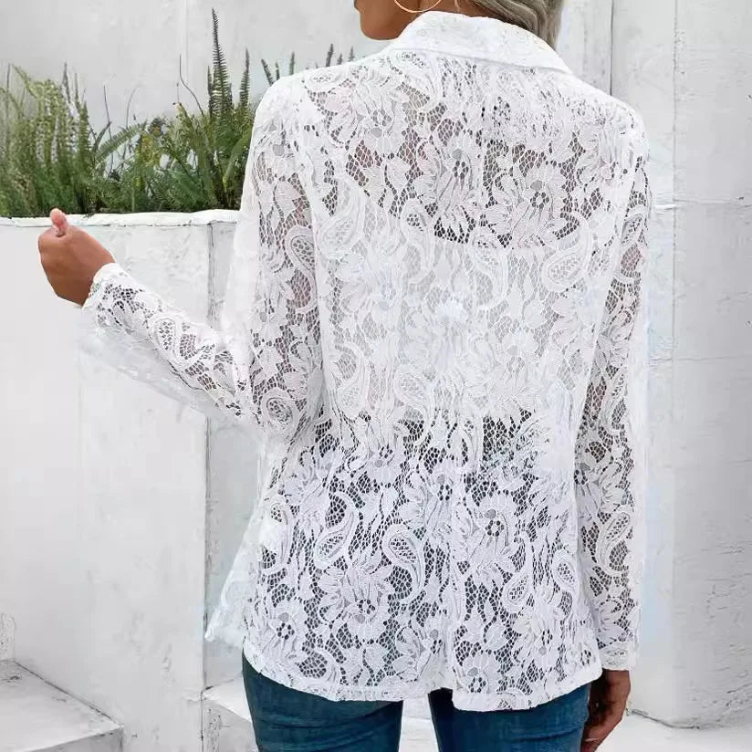 Zaira - Blazer in Pizzo Elegante