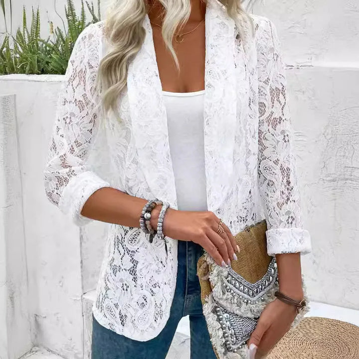 Zaira - Blazer in Pizzo Elegante