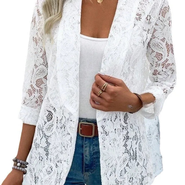 Zaira - Blazer in Pizzo Elegante