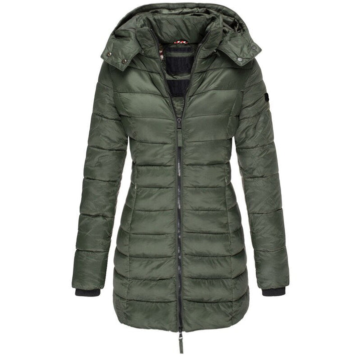 NOELLE – Lungo cappotto in piuma di lusso