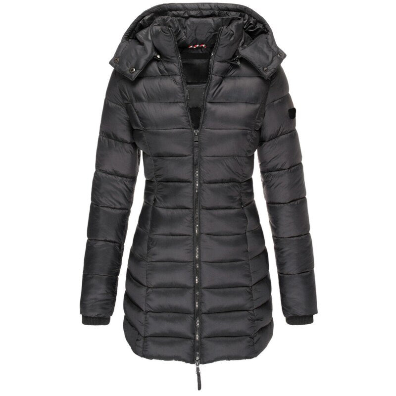 NOELLE – Lungo cappotto in piuma di lusso