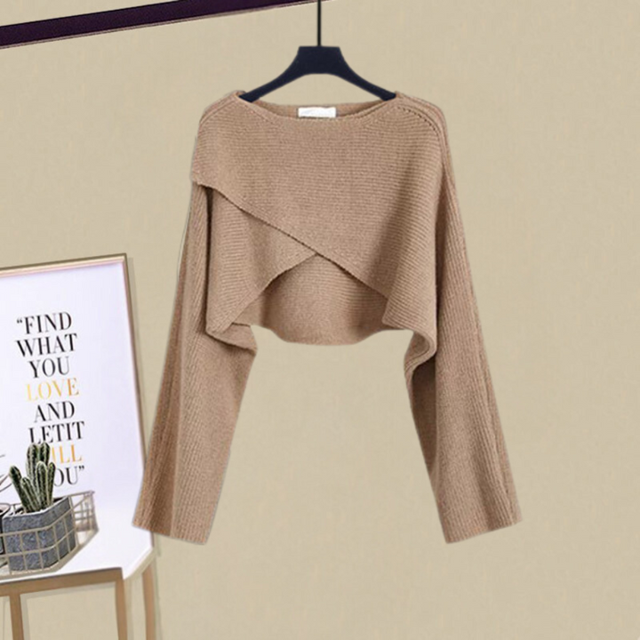 LENI - Combinazione elegante di abito in maglia